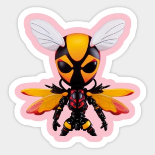 A cute little bee Sticker